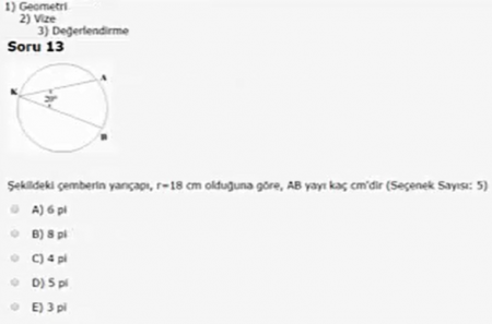 Matematik Vize Soruları Çözebilecek ?