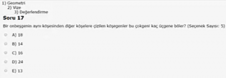 Matematik Vize Soruları Çözebilecek ?