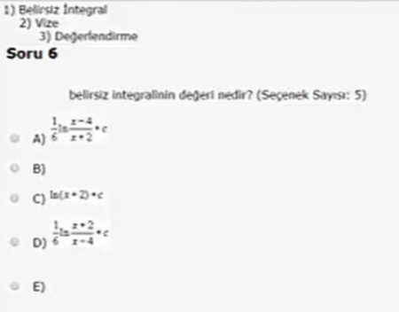Matematik Vize Soruları Çözebilecek ?