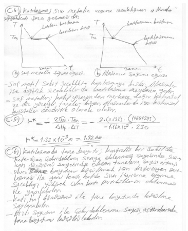 İmalat Yöntemleri -1 Vize Soruları ve Cevapları