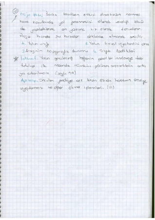 Ulaşım -2 Ders Notları ( Defter Notları )