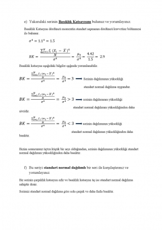 İstatistik Dersi Vize Soruları ve Çözümleri - A Grubu