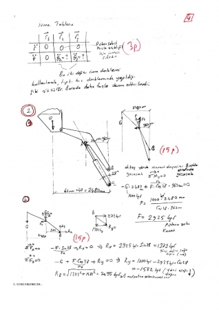 Mekanizma Tekniği Final Soruları Ve Cevapları