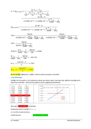 Isı Transferi Dersi Vize Soruları 2010