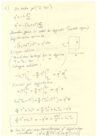 Isı Transferi Vize Soruları ve Cevapları 2008