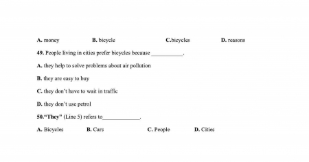 Abant İzzet Baysal Üniversitesi İngilizce -2 Muafiyet Soruları