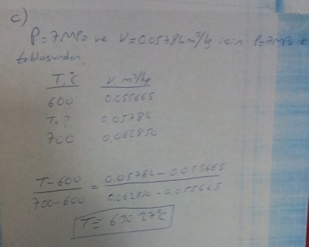 Termodinamik -1 Vize Soruları ve Çözümleri - 2016