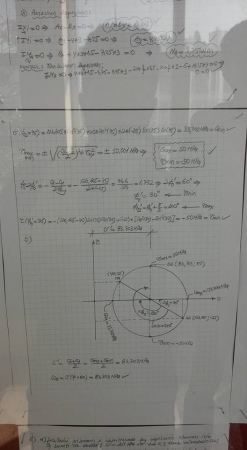 Mukavemet -1 Vize Soruları ve Cevapları - İnşaat Müh.