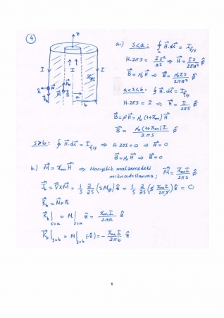 Elektrik Ve Manyetizma 2. Vize Soruları Ve Cevapları -2014