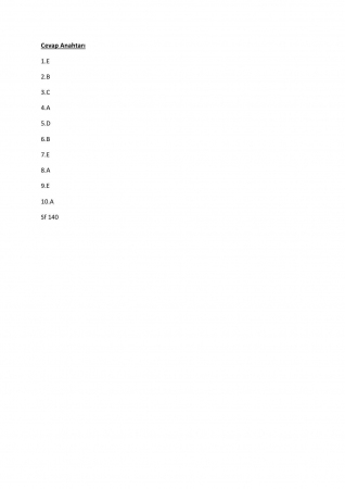 Mikroekonomi -2 Çalışma Soruları