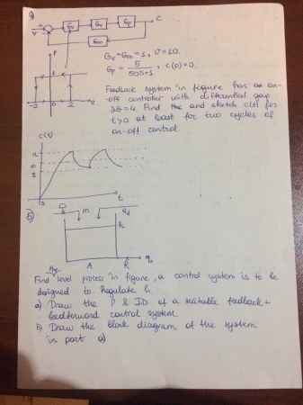 Process Control Sınav Soruları - Çözebilir misiniz ?