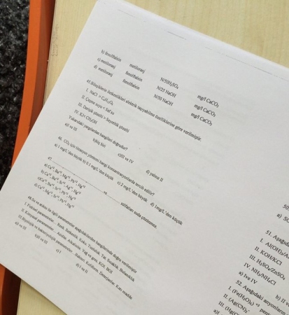 Çevre Kimyası -1 Final Soruları