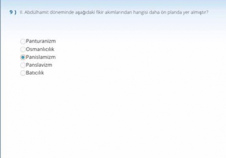 Atatürk İlkeleri ve İnkılap Tarihi -1 Kısa Sınav Soruları
