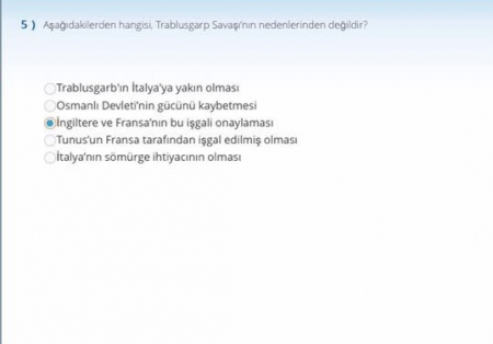 Atatürk İlkeleri ve İnkılap Tarihi -1 Kısa Sınav Soruları