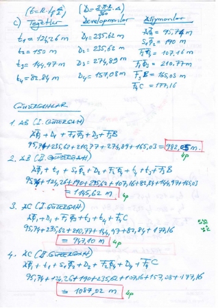 Ulaştırma Proje Dersi Vize Soruları ve Cevapları