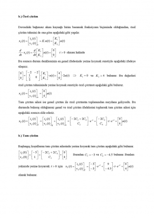 Elektrik Devre Temelleri Bütünleme Soruları ve Cevapları
