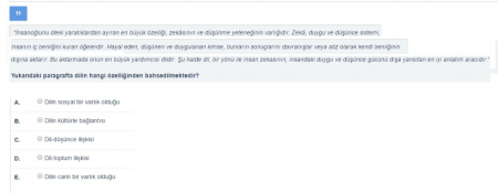 Türk Dili Dersi Vize Soruları - Bahar Dönemi