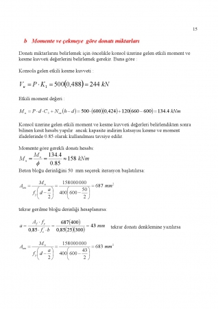 Betonarme - 1 Final Soru ve Cevapları
