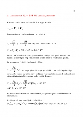 Betonarme - 1 Final Soru ve Cevapları