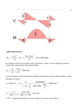 Betonarme - 1  Yıliçi Sınav Soruları