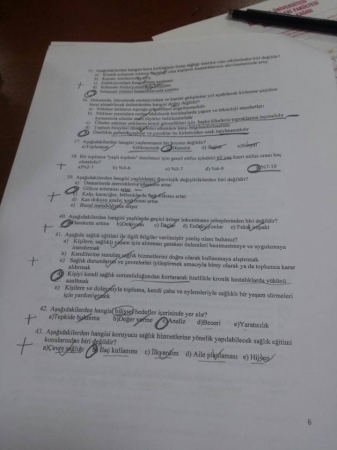 Halk Sağlığı Hemşireliği Vize Soruları