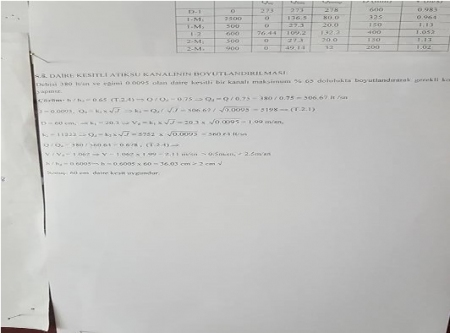 Su Kaynakları -2 Final Sınav Soruları