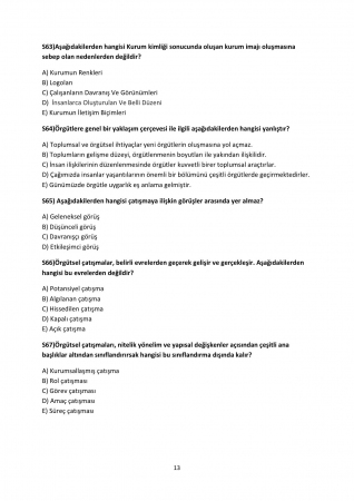 Etkili İletişim Dersi Final Soruları