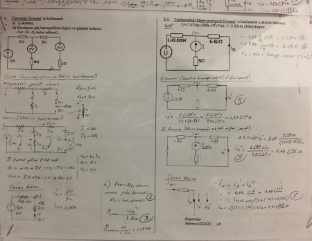 E.E.M. nin Temelleri -2 Final Soruları ve Çözümleri - 2017