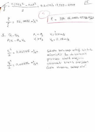 Akışkanlar Mekaniği Dersi Final Soruları ve Cevapları