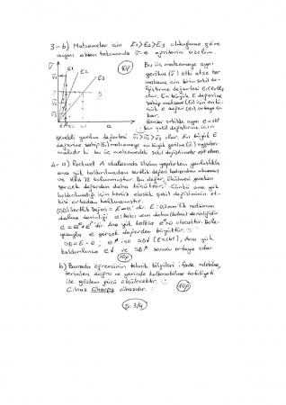 Malzeme Bilgisi Yıl İçi Sınav Soruları ve Cevapları
