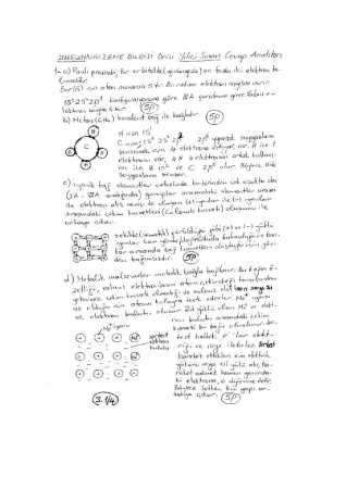 Malzeme Bilgisi Yıl İçi Sınav Soruları ve Cevapları