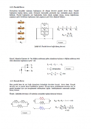 Elektrik Elektronik Bilgisi Arasınav Soruları ve Cevapları