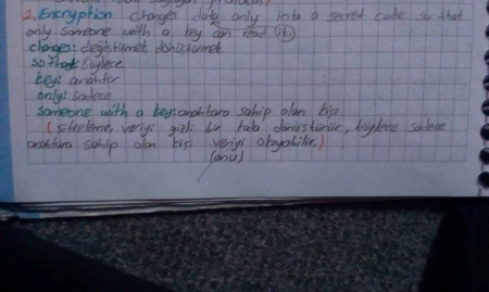 Bilgisayar Mühendisliği İçin Mesleki İngilizce -1 Ders Notu