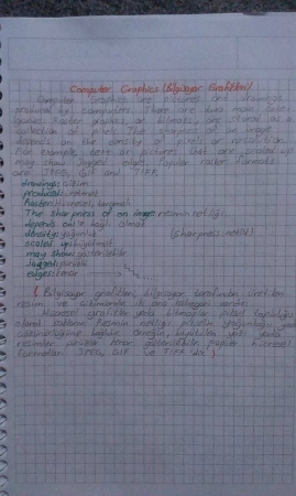 Bilgisayar Mühendisliği İçin Mesleki İngilizce -1 Ders Notu