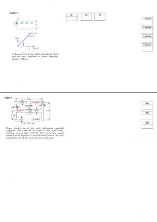 Elektrik Elektronik Mühendisliğinin Temelleri Bütünleme Soruları