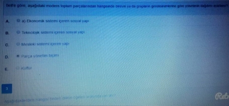 İletişim Teknikleri Dersi Kısa Sınav Soruları