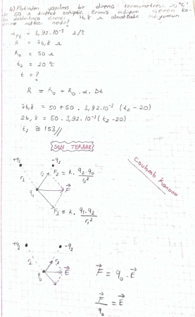 Fizik -2 Çalışma Soruları