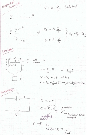 Fizik -2 Çalışma Soruları