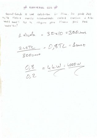 Fizik -2 Sınav Hazırlık Soruları ve Cevapları