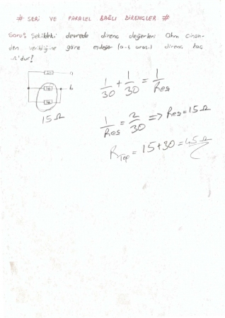 Fizik -2 Sınav Hazırlık Soruları ve Cevapları