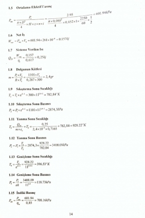 Benzinli Motor Tasarımı