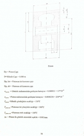 Benzinli Motor Tasarımı