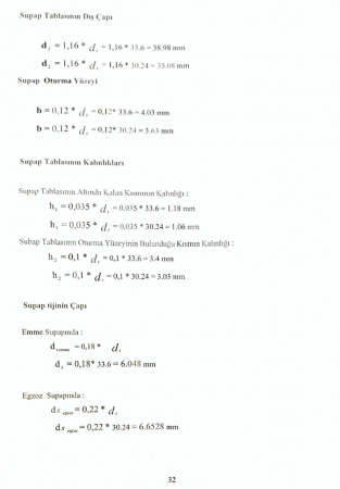Benzinli Motor Tasarımı