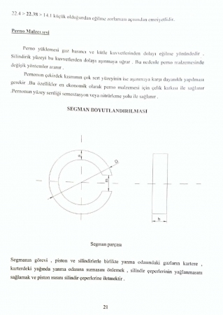 Benzinli Motor Tasarımı