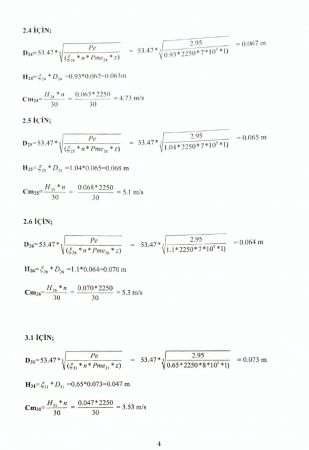 Benzinli Motor Tasarımı