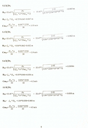 Benzinli Motor Tasarımı