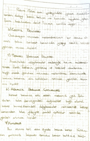 Aşınma Mekanizmaları