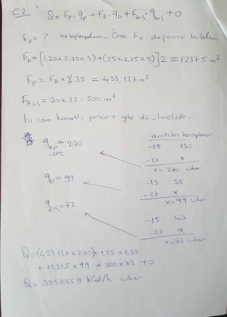 Isıl Sis. Tasarımı ve Analizi Vize Soruları ve Cevapları