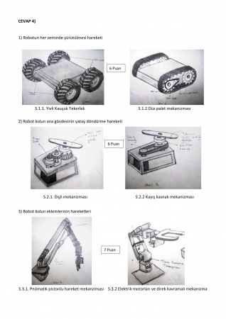 Mühendislik Tasarımı -1 Vize Soruları ve Cevapları -2017