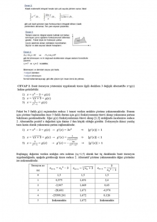 Sayısal Çözümleme Dersi Vize Soruları ve Cevapları -2017